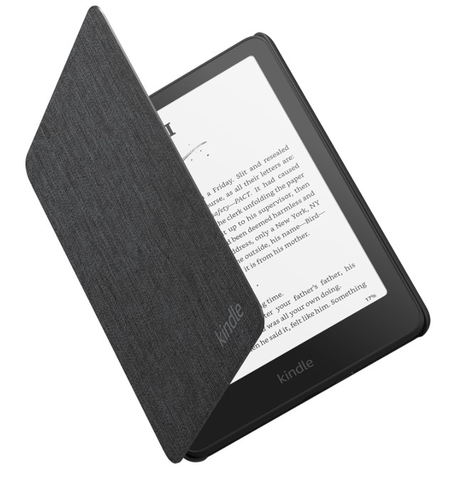 Фирменная обложка для Kindle Paperwhite 6 Цвет черный-текстиль