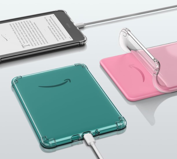 Чехол-бампер для Kindle Paperwhite 6-2024 прозрачный