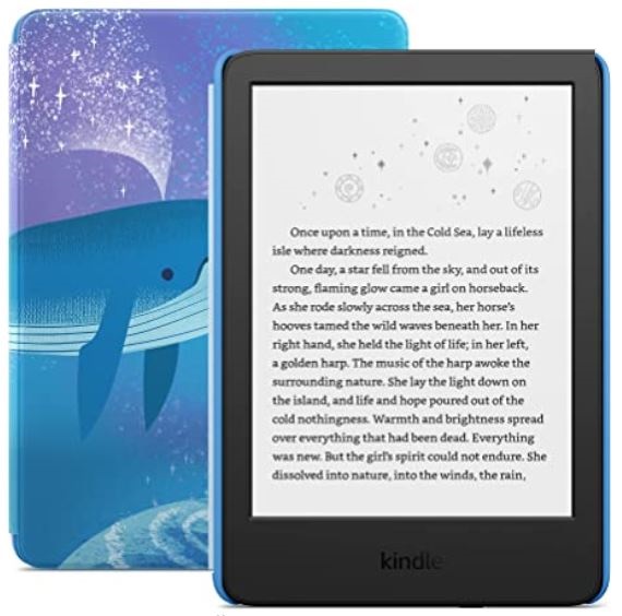 Amazon Kindle 2024 KIds Space Whale