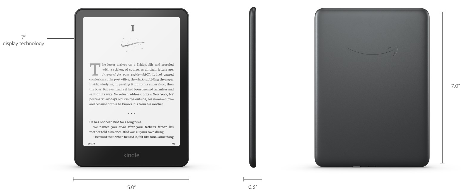 Amazon Kindle Paperwhite Signature Edition-2025 (32Гб, Metallic